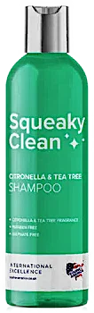 Šampon s citronelo in čajevcem Squeaky Clean